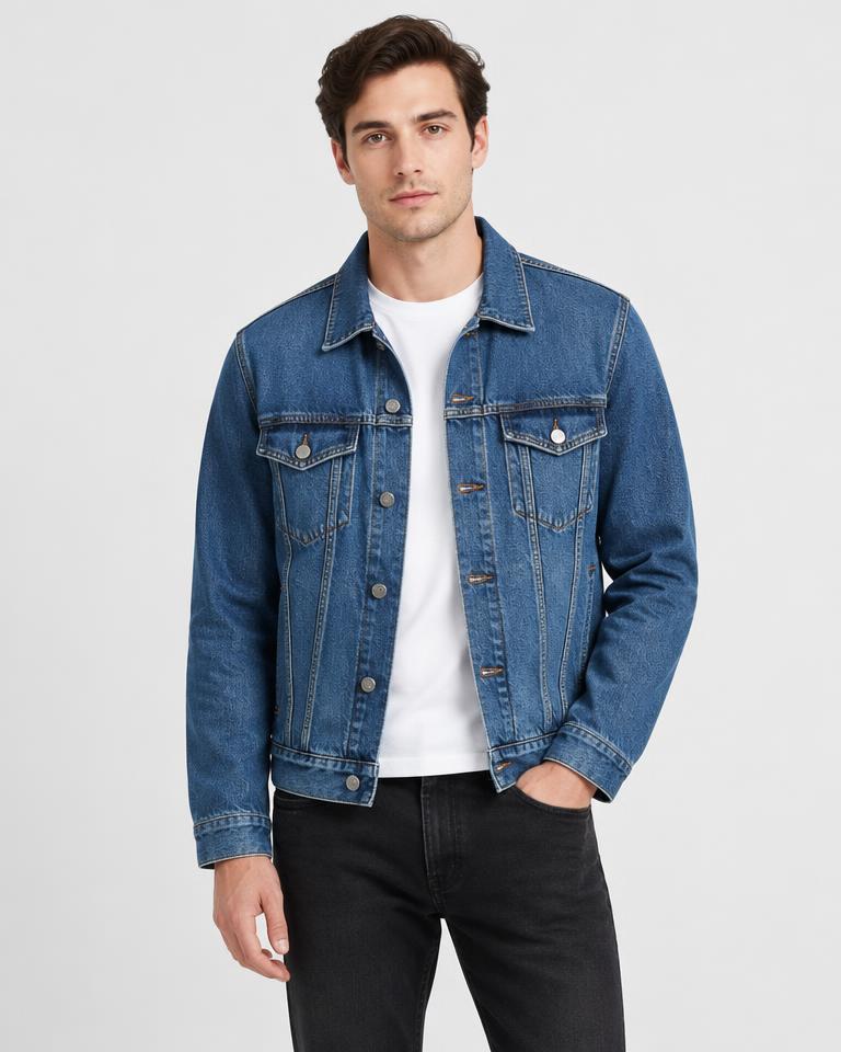 Jaqueta Jeans Masculina